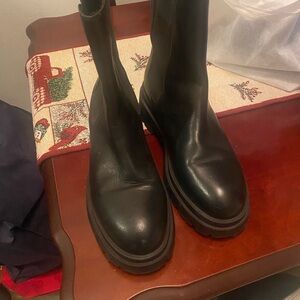 Black Leather Boots